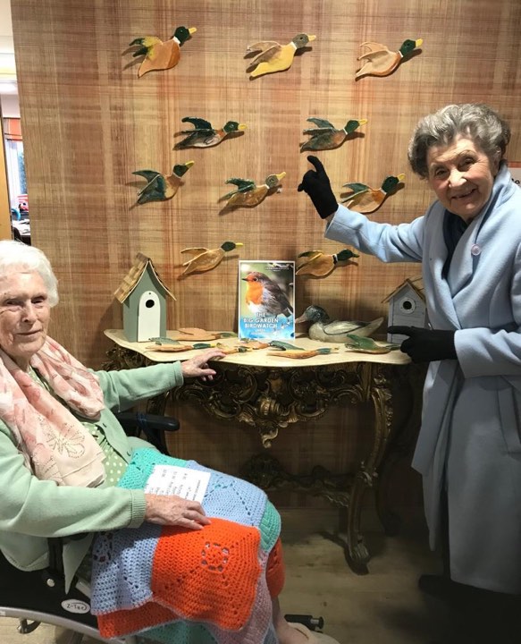 A picture paints a thousand birds at Kingston Vale care home